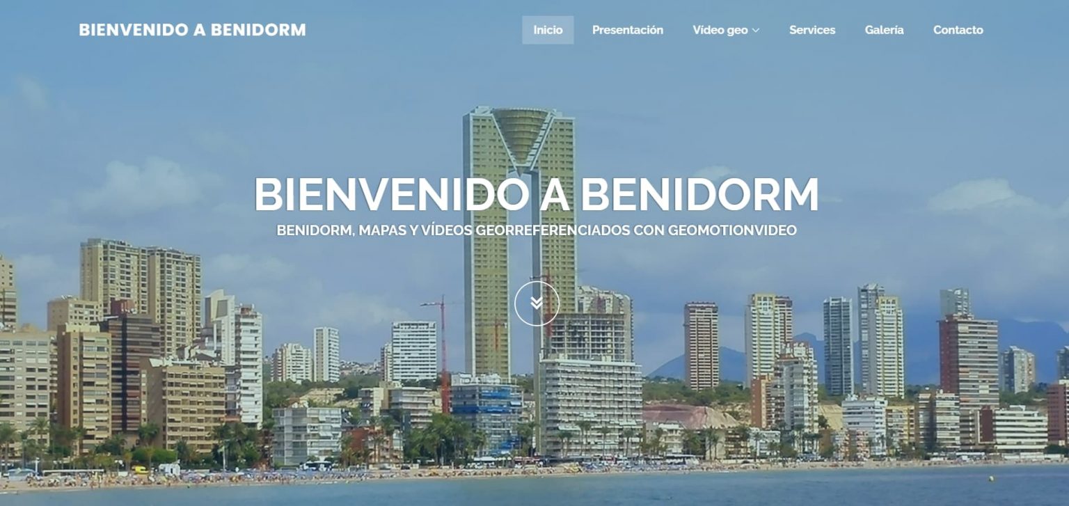 Inicio de la página web Bienvenido a Benidorm