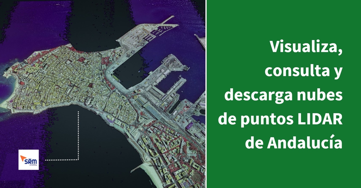  Visualiza, consulta y descarga nubes de puntos LIDAR de Andalucía para el PNOA LIDAR